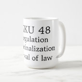 俳句48 コーヒーマグカップ (正面右)