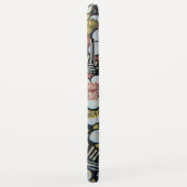 俳句,ホワイト春の花アンティーク日本のフローラ Case-Mate iPhoneケース (裏面/右)