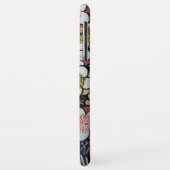 俳句,ホワイト春の花アンティーク日本のフローラ Case-Mate iPhoneケース (裏面/左)