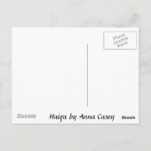 俳句 – 生活の汁 ポストカード (裏面)