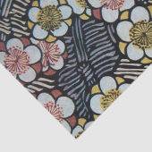 俳句/白黒ピンクイエロー春の花 薄葉紙 (詳細)