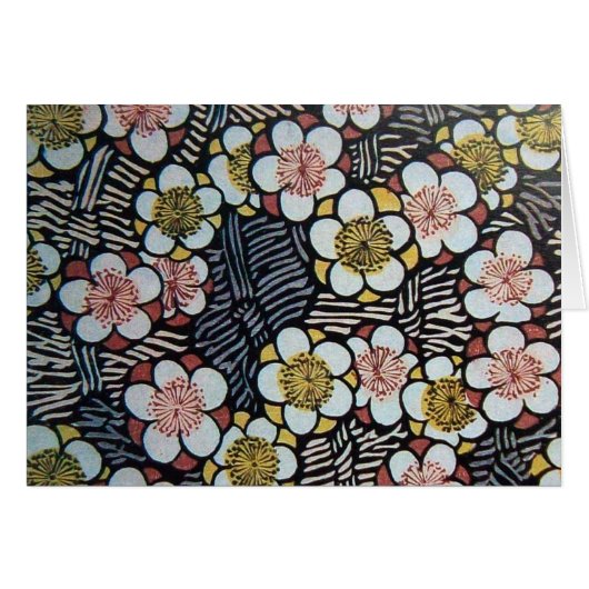 俳句/黒白ピンク黄色春の花 (正面横)