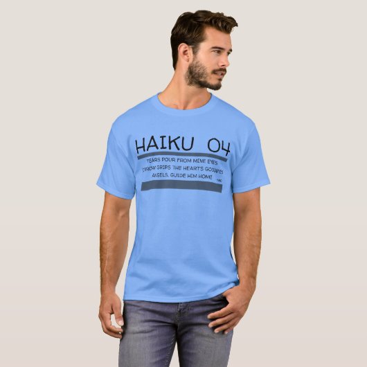 俳句 04 TEE Tシャツ (正面フル)
