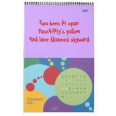 俳句! 2011壁掛けカレンダー カレンダー (2月 2027)