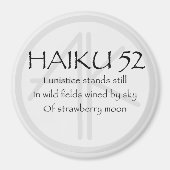 俳句 52 マグネット (正面)