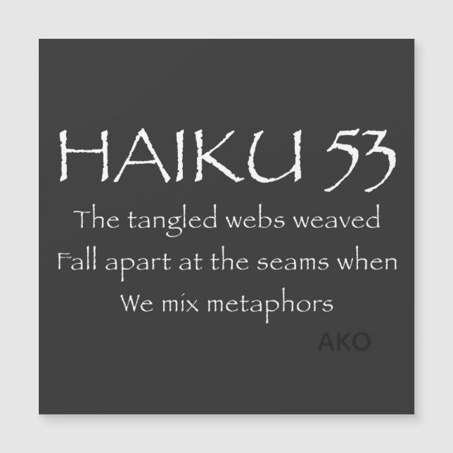 俳句 53 (正面)