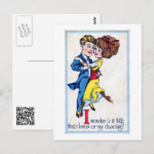 俺か？それとも私の踊り?ヴィンテージ ポストカード (正面/裏面)