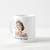 俺がもしお前に何も必要ないな コーヒーマグカップ (正面左)