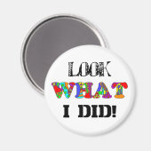 俺がやったこと見ろ！マグネット マグネット (正面/裏面)