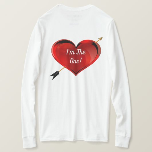 俺がシャツだ Tシャツ (デザイン裏面)