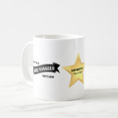 俺がステージの黒番金ゴールドスターだから コーヒーマグカップ (正面左)