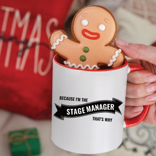 俺がステージの黒番金ゴールドスターだから コーヒーマグカップ