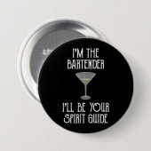 俺がバーテンダーだ俺が魂の手引きになる 缶バッジ (正面&裏面)