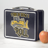 俺がブルドーザーを転が使う メタルランチボックス (インサイチュ)