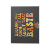 俺がベテランだと分かってるからおもしろい ノートパッド (回転)