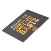 俺がベテランだと分かってるからおもしろい ノートパッド (アングル)