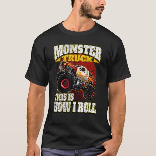 俺がモンスタ転がー・トラック Tシャツ (正面)