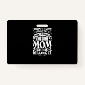 俺が世界で最も大きな母親になるとは知ら素晴らしなかった バッジ (正面)