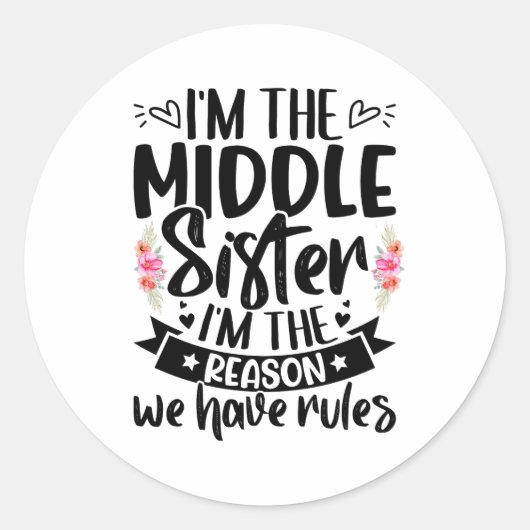 俺が中妹だからルールがあるんだ ラウンドシール (正面)