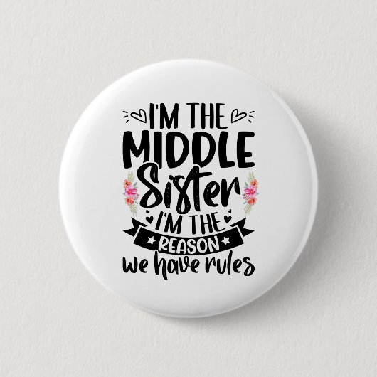 俺が中妹だからルールがあるんだ 缶バッジ (正面)