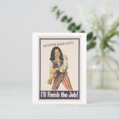 俺が仕事を終わらせる! ポストカード (スタンド正面)