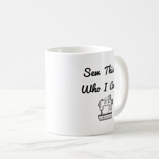 俺が何だって言うんだ？ コーヒーマグカップ (正面右)