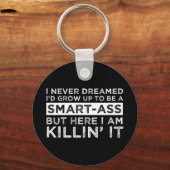 俺が尻になるなんて夢にも思わな頭が切れるい キーホルダー (正面)