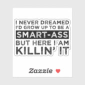 俺が尻になるなんて夢にも思わな頭が切れるい シール (シート)