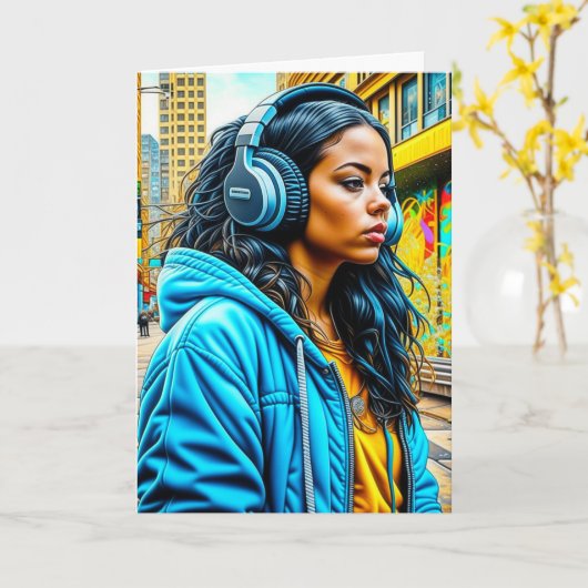 俺が来たもしよホラ カード (黄色い花)