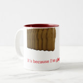 俺が生姜だからだろ? ツートーンマグカップ (正面左)