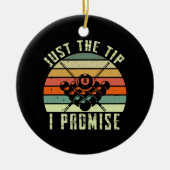 俺が約束する玉突きの先だ セラミックオーナメント (正面)