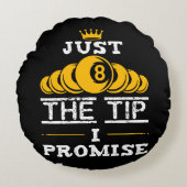 俺が約束する玉突きの先だ ラウンドクッション (正面)