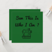 俺が誰か見つけたか? カード (正面/裏面インサイチュ)