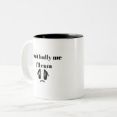 俺が責めるからいじめないでクラシックくれ ツートーンマグカップ (正面左)