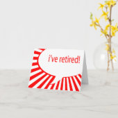 俺が退職した!(漫画気泡) カード (黄色い花)