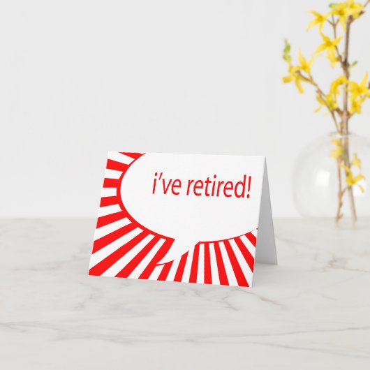 俺が退職した!(漫画気泡) カード (黄色い花)