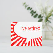 俺が退職した!(漫画気泡) ポストカード (スタンド正面)