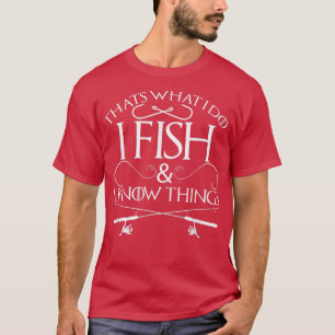 俺が釣って知ってるのは魚釣り Tシャツ