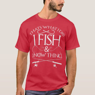 俺が釣って知ってるのは魚釣り Tシャツ