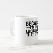 俺が錠前屋だから コーヒーマグカップ (正面左)