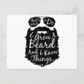 俺が髭を生やしていてわかってるんだよ エンクロージャーカード (裏面)