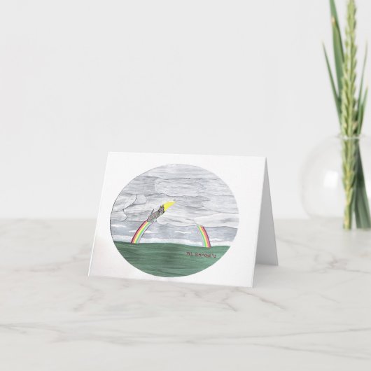 『俺たちが再びカードを見つけるまで サンキューカード (正面)