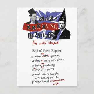 俺たちはイギリスを出し抜いてる ポストカード
