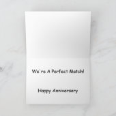 俺たちは完璧な試合だ！ハッピーアニバーサリー カード (内部)