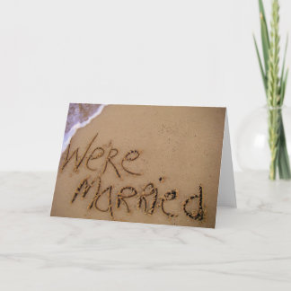 俺たち結婚した! 案内状