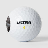 俺にとって世の中は愛の世界だキスをする ゴルフボール (ロゴ)