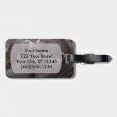 俺にとって世の中は愛の世界だキスをする ラゲッジタグ (裏面横)