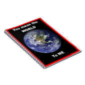 俺にとって世界だ！ ノートブック (右側)