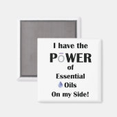 俺にはエッセンシャル油の力がある! マグネット (正面/裏面)