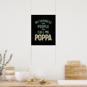俺のお気に入りの民がポッパと呼ぶ ポスター (キッチン)